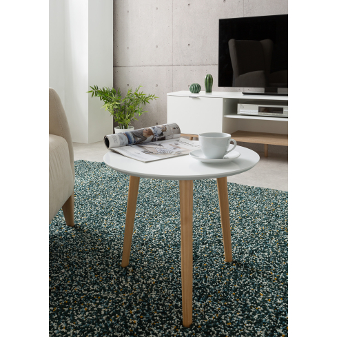 Diivanilaud IMOLA 1 valge/mänd