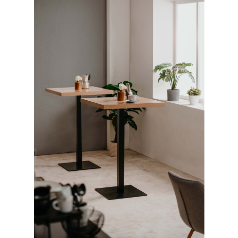 Baarilaud QUADRATO 70 artisan tamm/must