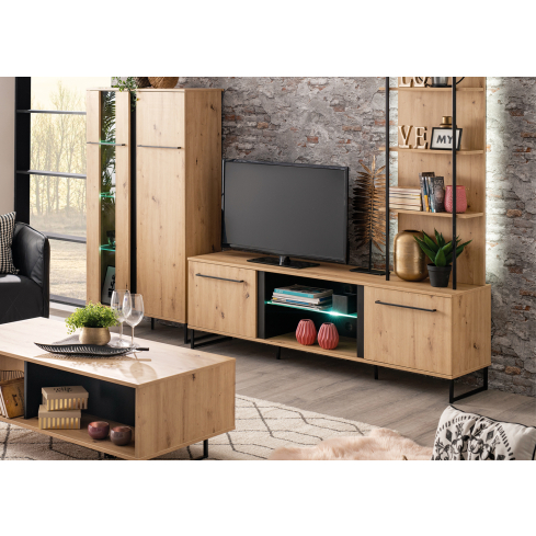 TV-alus SARDINIA TV 170 artisan tamm/must
