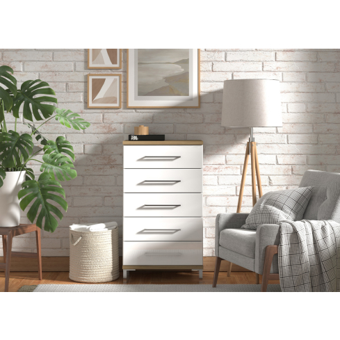 Sahtlipost MONDEGO 5F valge/artisan tamm