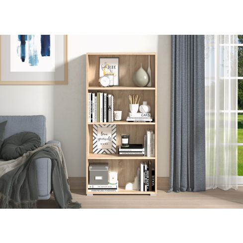 Riiul TOMAR 4 sonoma tamm