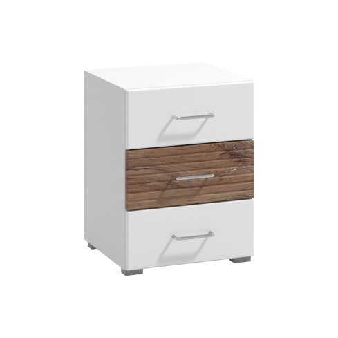 Öökapp MASILIA NO3F valge/tamm