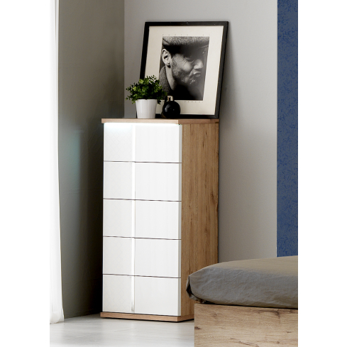 Sahtlipost URBINO 5T tamm/valge