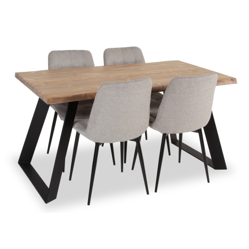 Laud NERO 150 antiik/must metalljalg
