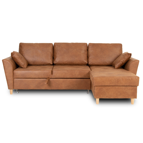 Nurgadiivanvoodi COVER pruun (Bonded Lether)