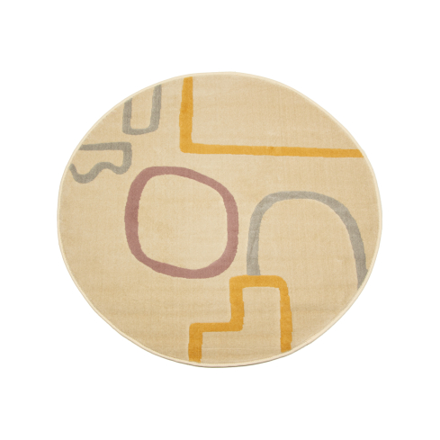 Vaip CANVAS 18447/065 ümmargune