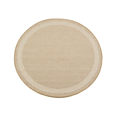 Vaip TERAZZA 21341 Ivory Silver/Jute ümmargune