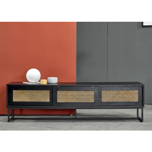 TV-laud 80102-1 must tamm/rotang