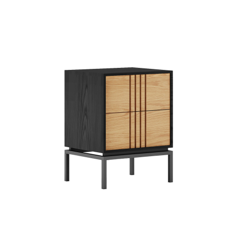 Öökapp 22812 must tamm/tamm