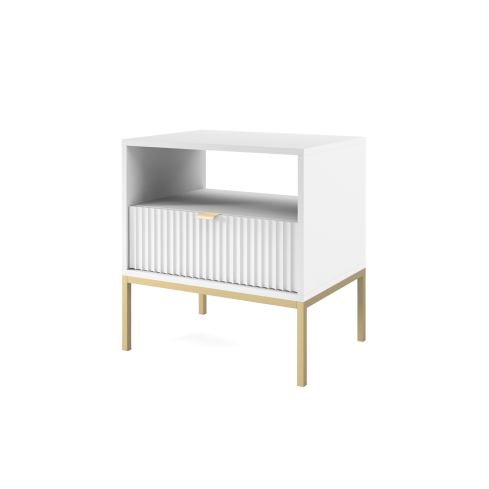 Öökapp NOVA S54 valge/kuldne