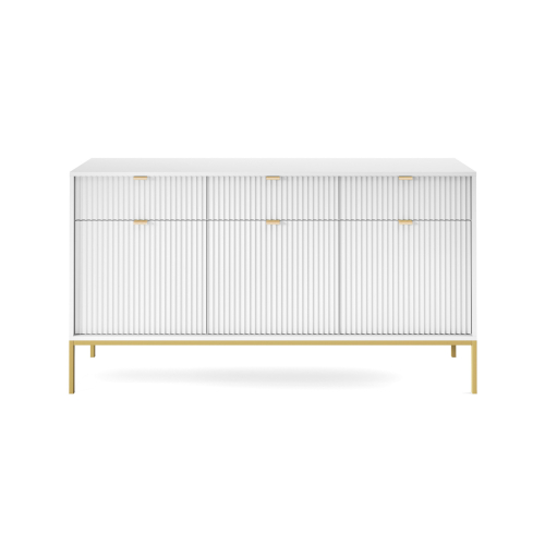 Kummut NOVA KSZ154 valge/kuldne