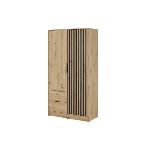 Riidekapp NELLY 2D artisan tamm