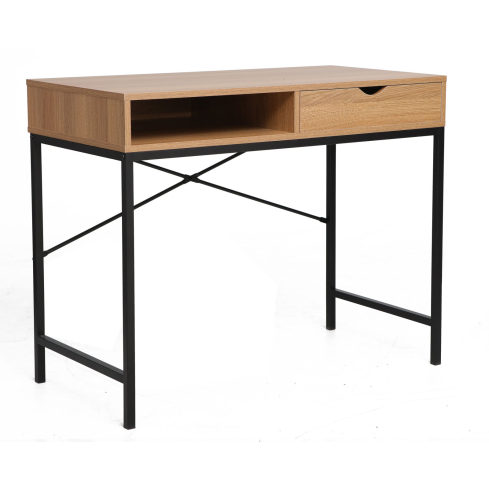 Kirjutuslaud sahtliga RIVER tamm/must