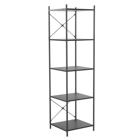 Riiul BLISS 5-ne must (kitsas)