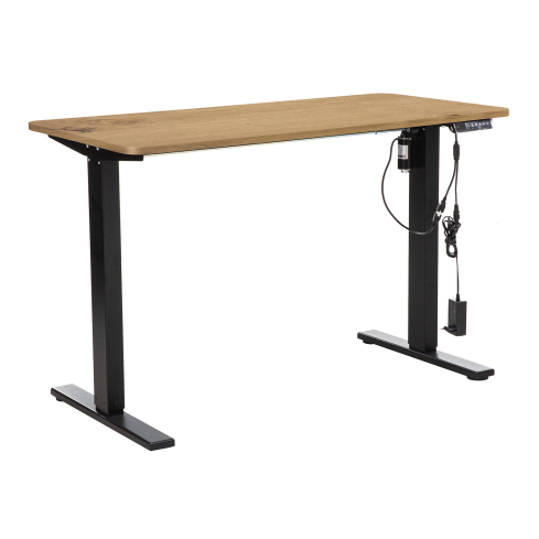 Kirjutuslaud MILA tamm/must