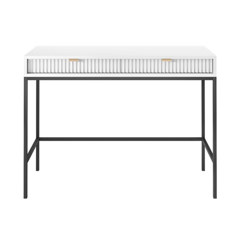 Kirjutuslaud NOVA T104 valge/must