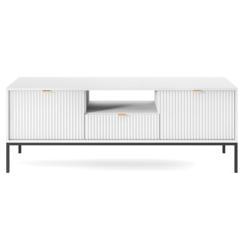 TV- laud NOVA RTV154 valge/must