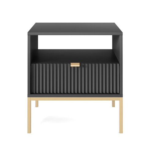 Öökapp NOVA S54 must/kuldne