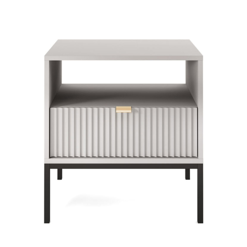 Öökapp NOVA S54 hall/must