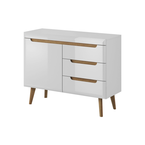 Kummut NORDI NKSZ107 riviera tamm/valge
