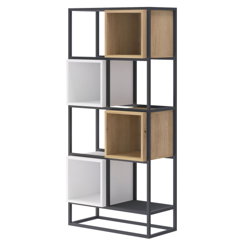 Riiul ENJOY ER66 valge/artisan tamm