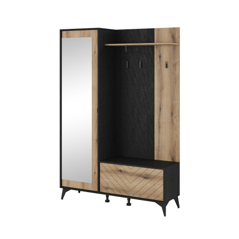 Garderoob DIAMOND evoke tamm/must