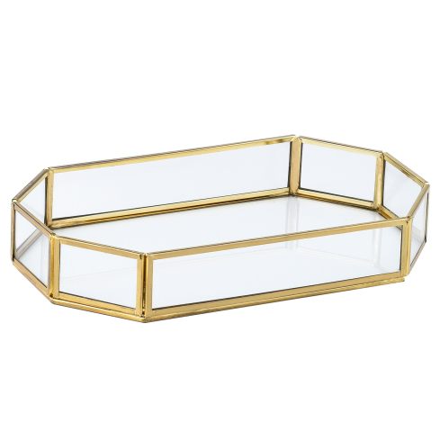 Kandik NESTO 30,48 cm klaas/kuldne (8-ne)