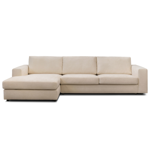 Nurgadiivan RIVA Set 1 beež (Rosario 451) vasak nurk