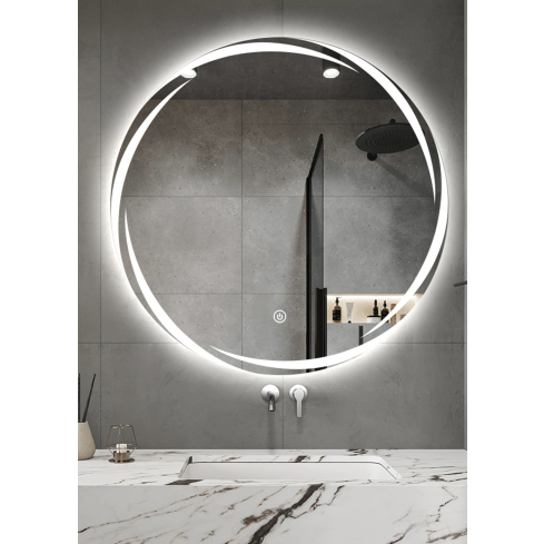 Seinapeegel TOLUCA valgustusega