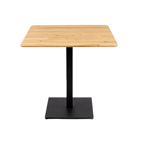 Laud CAFE 80 tamm/must (ruut)