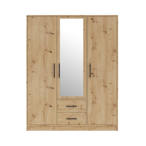 Riidekapp SMART 2 peegliga artisan tamm