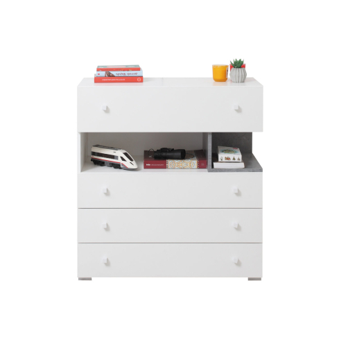 Kummut SIGMA 11 valge/hall