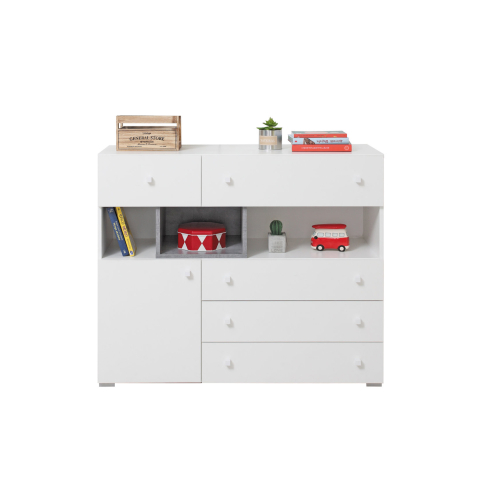 Kummut SIGMA 12 valge/hall