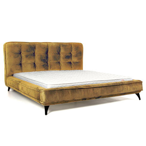 Voodi BELAVIO kuldne (Monolith 48)