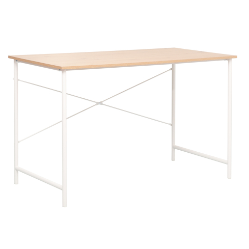 Kirjutuslaud RIVER hele tamm/valge