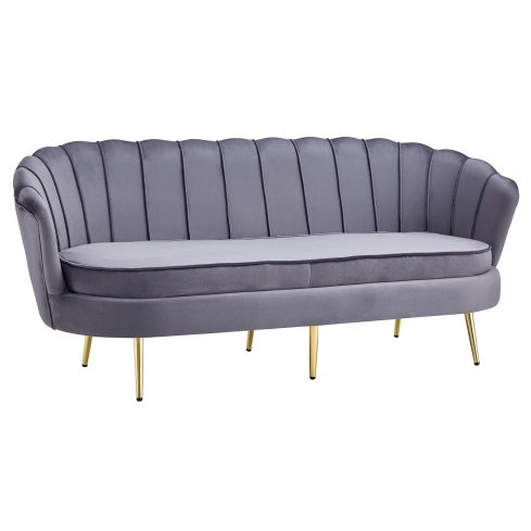 Diivan SHIRA 3-ne hall samet