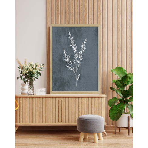 Poster BOTANICAL II puidust raamiga