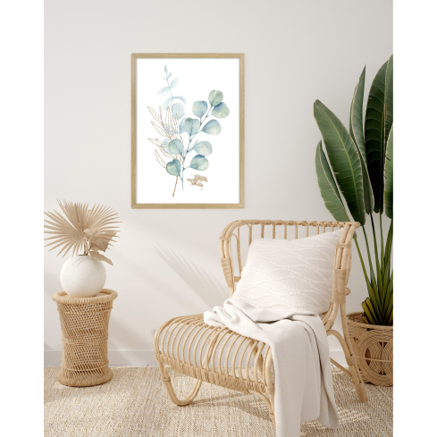 Poster EUCALYPTUS II puidust raamiga