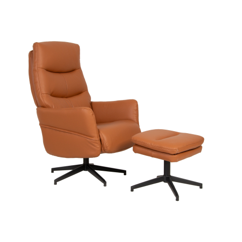 Tugitool-recliner järiga SENDAI pruun