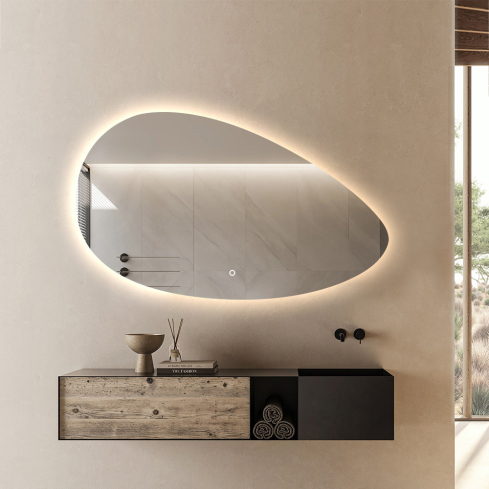 Seinapeegel GARCIA valgustusega