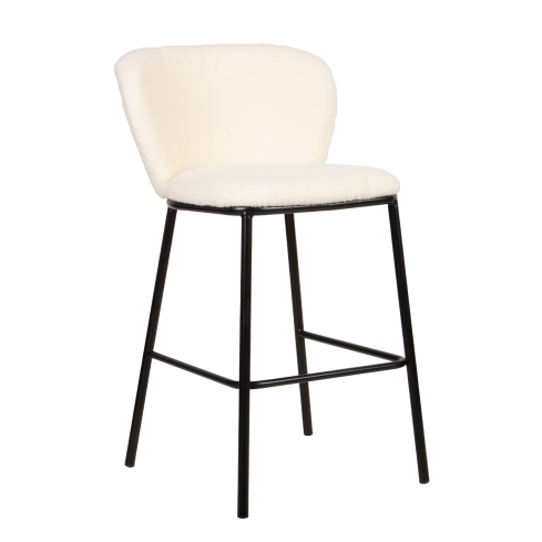 Pukk ANET valge teddy