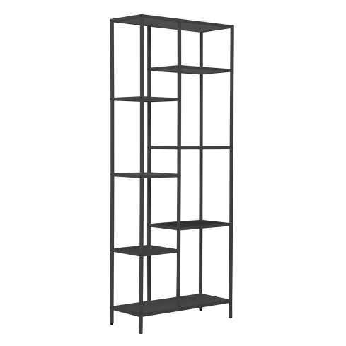 Riiul RIVER must tamm/must (eritasandil)