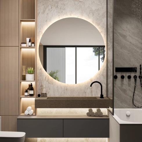 Seinapeegel LORELLE sooja valgustusega