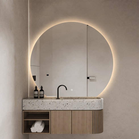 Seinapeegel GEMMA valgustusega