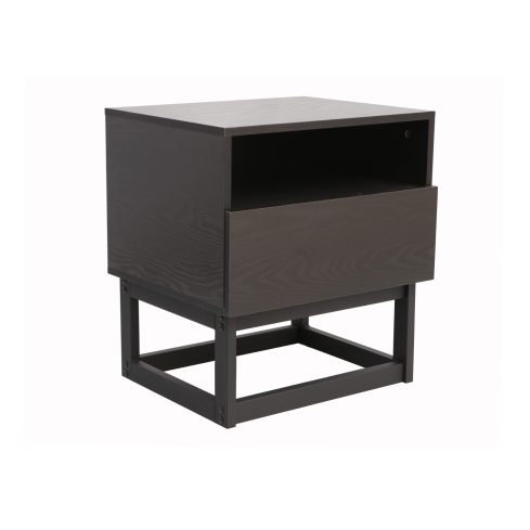 Öökapp AVERY must tamm