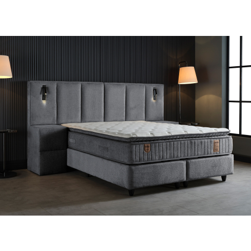 Kontinentaalvoodi ARTE tumehall öökappidega