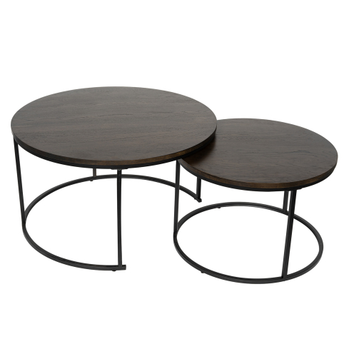 Diivanilaua komplekt COLE suitsune tamm