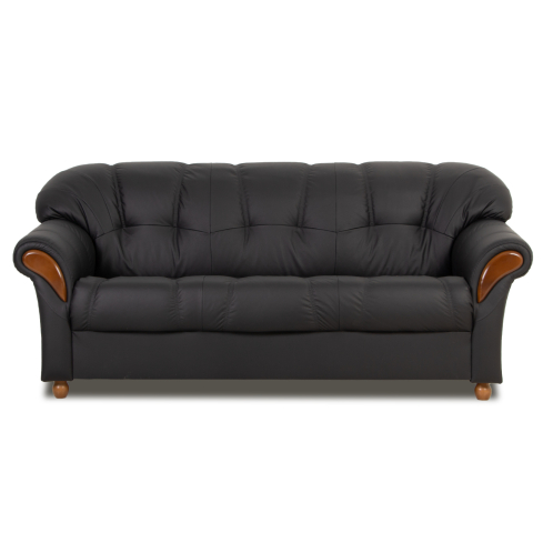 Diivan ROVERTO 3-ne must nahk