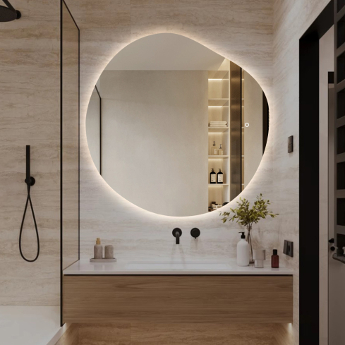 Seinapeegel CHIARA valgustusega