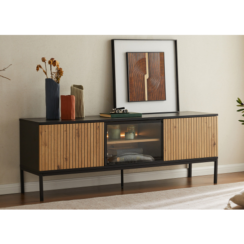 TV-laud SKAVA 1 tamm/must tamm